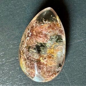 Petite, Clear, Polished Garden Quartz Stone